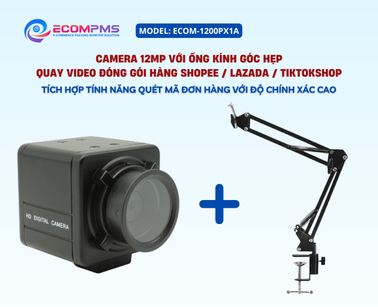camera đóng gói hàng hóa 12mp